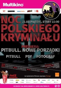 ENEMEF Noc Polskiego Kryminału_PLAKAT