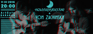 ArtCafe Barakah - koncert (Holdárnyéktánc [HU] von Zachinsky [PL])__grafika