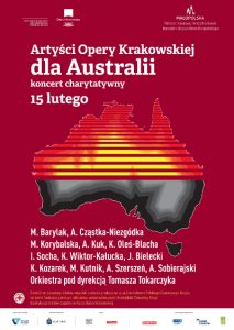 Artyści Opery Krakowskiej dla Australii 